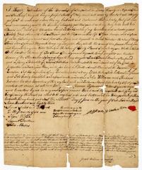 Probated will of Henry Valantine, 1785