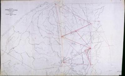 Progress Sketch of the Primary Triangulation
