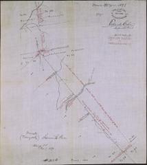 Totten & Crossfield's Purchase, Line Between Township No. 47 and No. 50