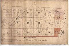 Map of a Part of Hyde Township