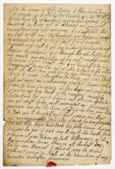 Probated will of Hendrick Brown, 1786
