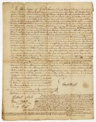 Probated will of Joseph Wright, 1785
