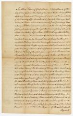 Probated will of John Barrea, 1786