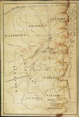 Sketch Showing the Progress of the Primary Triangulation