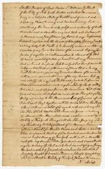 Probated will of Willem Gilbert, 1786