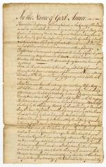 Probated will of Cornelius Disosway, 1786