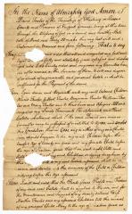 Probated will of David Fowler, 1786