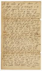 Probated will of Mulford Conkling, 1786