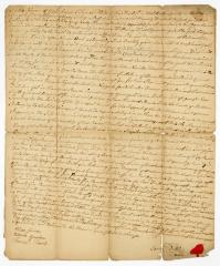 Probated will of James Deblez, 1786