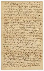 Probated will of Abijah Lee, 1786