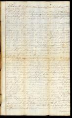 Probated will of John Livingston, 1786