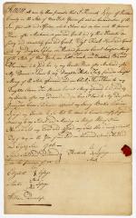 Probated will of Hendrick Leforge, 1786
