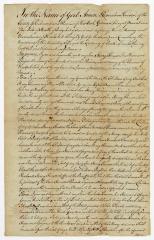 Probated will of Cornelius Krusen, 1786