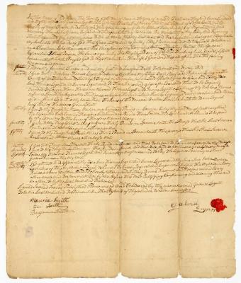 Probated will of Gabriel Leggett, 1786