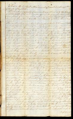 Probated will of John Livingston, 1786