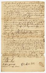 Probated will of Ezekiel Petty, 1786