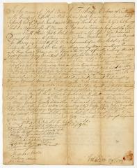 Probated will of Zebedee Osborn, 1786