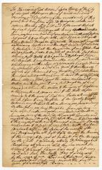 Probated will of Lydia Thorne, 1786