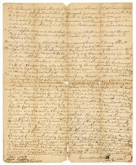 Probated will of Recumpenee Sherril, 1786