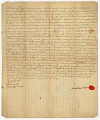 Probated will of Jonathan Thompson, 1786