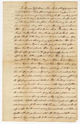 Probated will of Ann Sharpe, 1786