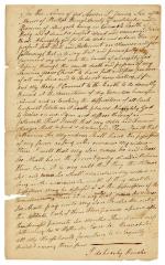 Probated will of James Lee, 1786