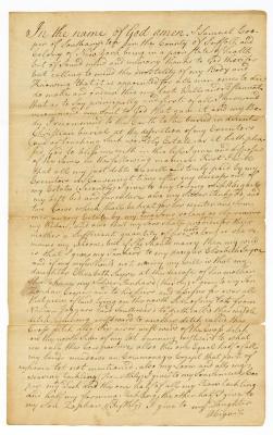 Probated will of Samuel Cooper, 1787