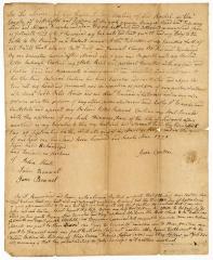 Probated will of Jane Contine, 1787