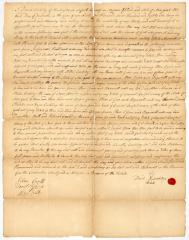 Probated will of David Conkling, 1787
