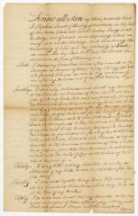 Probated will of Stephen Sands, 1787