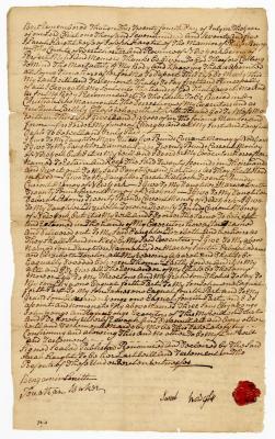 Probated will of Sarah Haight, 1787