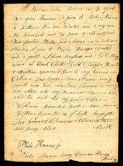 Probated will of Amy Havens, 1787