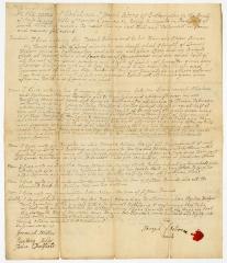 Probated will of Joseph Osborn, 1787