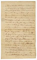 Probated will of Margaret Green, 1787