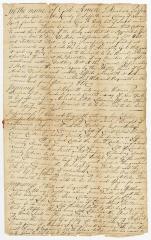 Probated will of Abraham Peirson, 1787