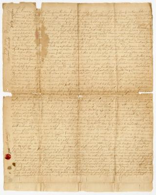Probated will of Thomas Pearsall, 1760