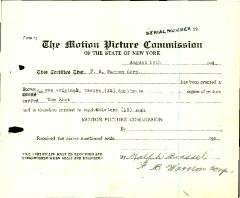 "The Blot" motion picture case file