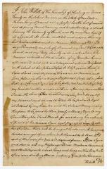 Probated will of John Willett, 1787