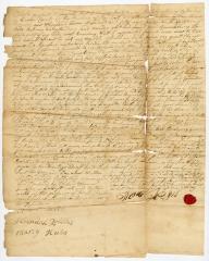 Probated will of Thomas Jackson, 1760