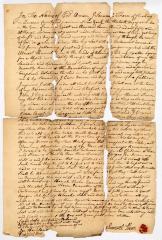 Probated will of Samuel Thorne, 1760