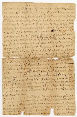 Probated will of Archibald Kennedy, 1763