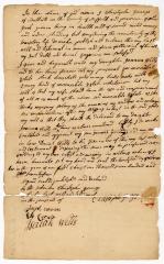 Probated will of Christopher Youngs, 1787