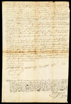 Probated will of Margaret Tyler, 1787