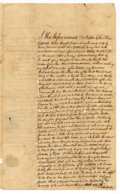 Probated will of Catharine Colden, 1766