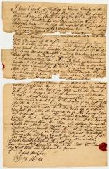 Probated will of Isaac Cornell, 1765