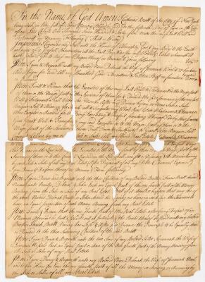 Probated will of Catharina Bratt, 1767