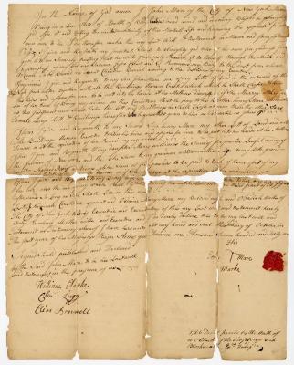 Probated will of John Mare, 1766