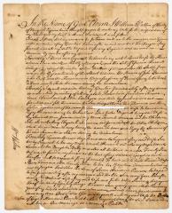 Probated will of William Walton, 1768