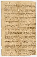 Probated will of John Genter, 1772