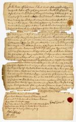 Probated will of Sarah Cornell, 1769